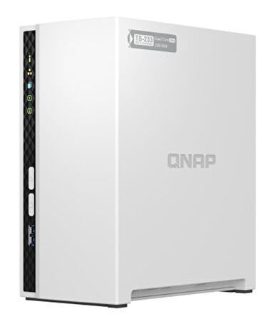 QNAP TS-233 2 YUVALI 2GB DEPOLAMA ÜNİTESİ (Resmi Distribütör Garantili)