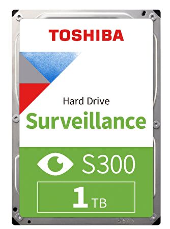 1TB TOSHIBA 5400Rpm S300 SATA 128MB 7/24 HDWV110UZSVA