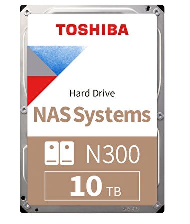 10TB TOSHIBA N300 7200RPM SATA 256MB HDWG11AUZSVA