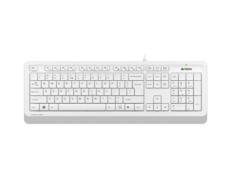 A4 TECH FK10 FN-MULTİMEDYA Q KLAVYE USB BEYAZ