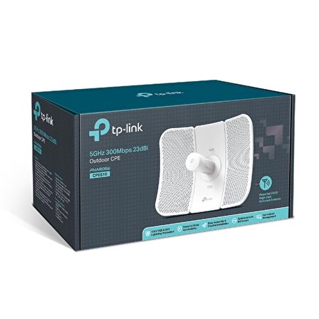 TP-LINK CPE610 300M 5GHZ KABLOSUZ OUTDOOR 23DBI AP