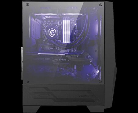 MSI MAG FORGE 100M TEMPERLİ CAM ATX GAMING KASA