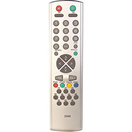 WEKO KT VESTEL 2040 BLACK L SERİSİ GRİ TV KUMANDA
