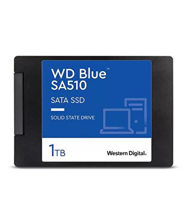 WD Blue SA510 SATA SSD 1TB 2,/7 mm kasalı