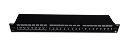 Beek 19&quot; 1U 24 port CAT6A STP Patch Panel, LSA/IDC 90 derece punch ISO11801 Class Ea
Beek 19&quot; 1U CAT6A STP Patch Panel, LSA/IDC 24-port 90 degree punch ISO11801 Class Ea