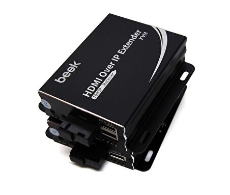 Beek IP HDMI KVM Fiber Sinyal Uzatma Cihazı, Single Mode, SC, 20km, 1080P
Beek IP HDMI KVM Fiber Extender 20KM 1080P