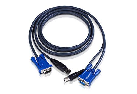 USB KVM Kablosu, 3 metre