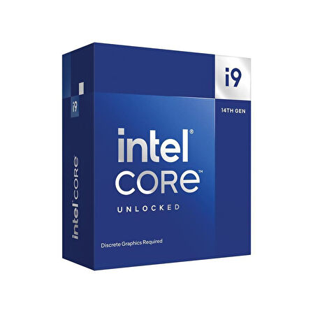 INTEL CORE i9-14900KF 3.20GHz 24 ÇEKİRDEK 36MB BOX VGASIZ