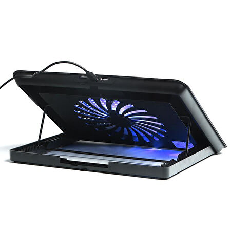 DARK LUNA DKACNBLNB 15.4 YUKSEKLIK AYARLI 2XUSB NOTEBOOK SOĞUTUCU VE STAND