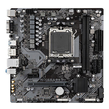 GIGABYTE B650M S2H DDR5 6400MHZ 1XVGA 1XHDMI 1XDP 1XM.2 USB 3.2 MATX AM5 (AMD AM5 7000 SERİSİ İLE UYUMLU)