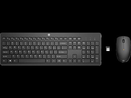 HP 235 KABLOSUZ KLAVYE & MOUSE SET SİYAH 1Y4D0AA