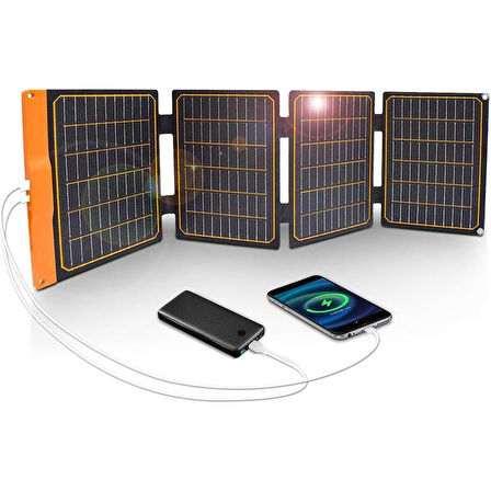 FLEXSOLAR S40 USB ÇIKIŞLI SOLAR PANEL 40W