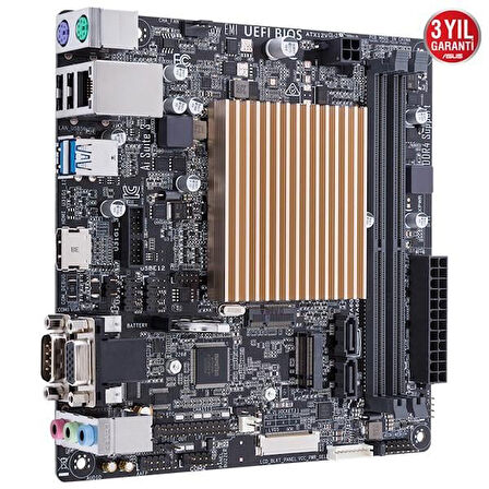 ASUS PRIME J4005I-C DDR4 M2 PCIe NVME HDMI mITX Dahili İşlemci