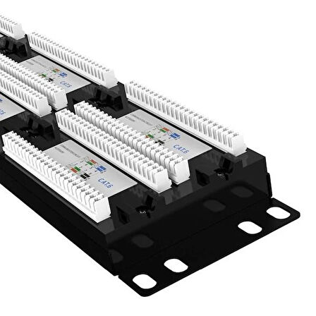 CODEGEN 2U 48port Cat6 Utp Patch Panel COD648