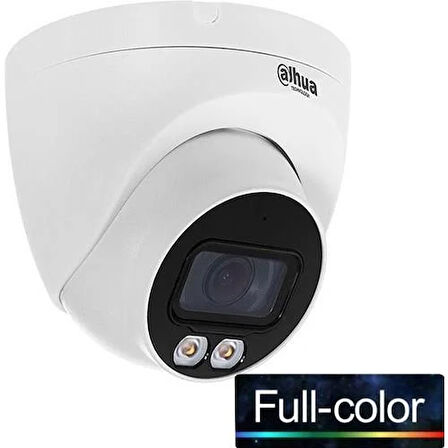 DAHUA 2MP DOME 2.8MM IPC-HDW2249T-S-IL 30metre H265 IP Güvenlik Kamerası Full Color