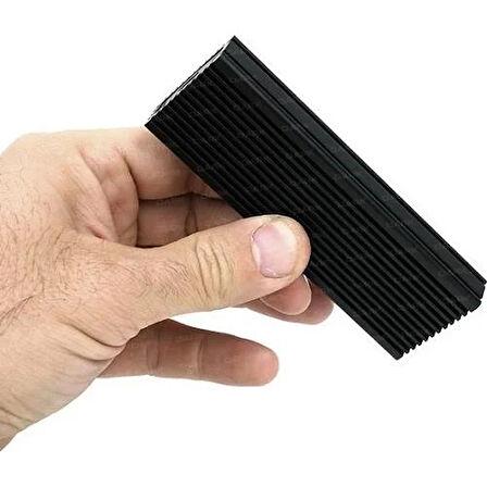 DARK Type-C DK-AC-DSEM4 NVMe M2 Alüminyum Harddisk Kutusu Siyah