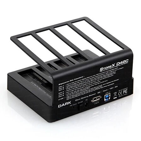 DARK 2.5,3.5" USB 3.0 DK-AC-DSD42C Sata Harddisk Dock Beyaz