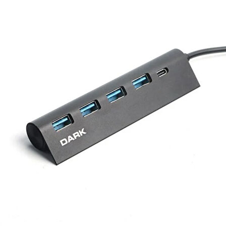 DARK DK-AC-USB346 4port USB 3.0 Siyah USB Çoklayıcı Hub