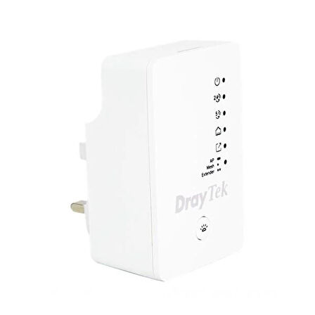 DRAYTEK Vigor AP802 AC1200 Dual Band Mesafe Genişletici Kurumsal Access Point Priz Tip