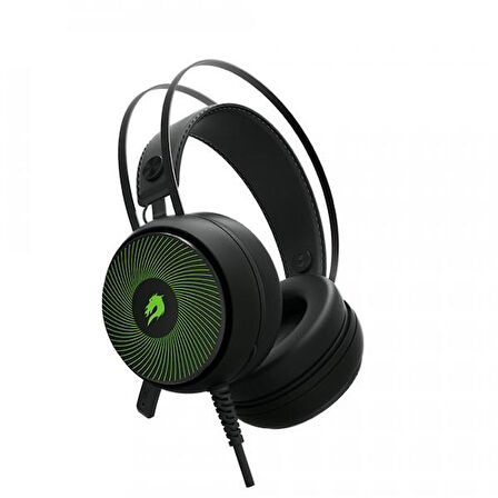GameBooster GB-H12 7.1 Surround USB RGB Led Aydınlatma Siyah Gaming Mikrofonlu Kulaklık