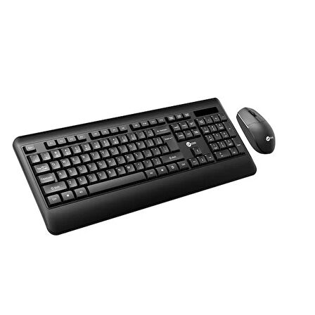 LENOVO LECOO KW202 Kablosuz Q Trk Optic Mouse Siyah Standart Klavye - Mouse Set