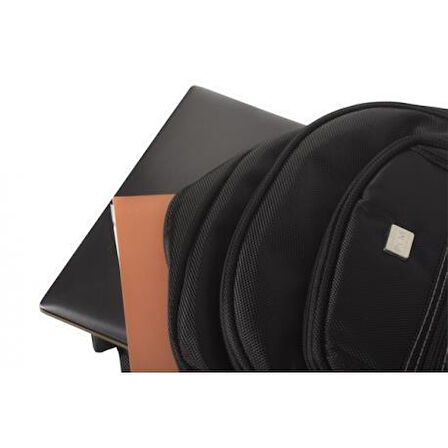 PLM Cosmic 15,6" Siyah Notebook Sırt Çantası