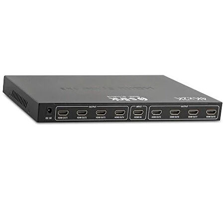S-LINK 8port SL-LU6218 1port HDMI (giriş) 8port HDMI (çıkış) 4K HDMI Splitter