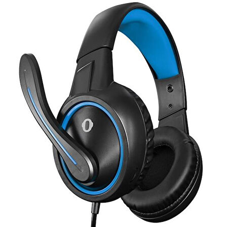 SNOPY ERGO 3.5mm Siyah/Mavi Gaming Mikrofonlu Kulaklık SN-GX1