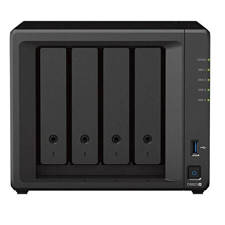 SYNOLOGY DS923-4G PLUS RYZEN R1600-4GB RAM- 4-diskli Nas Server (Disksiz)