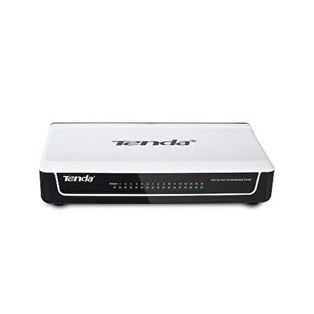 TENDA 16port S16 10/100 Yönetilemez Switch Masaüstü