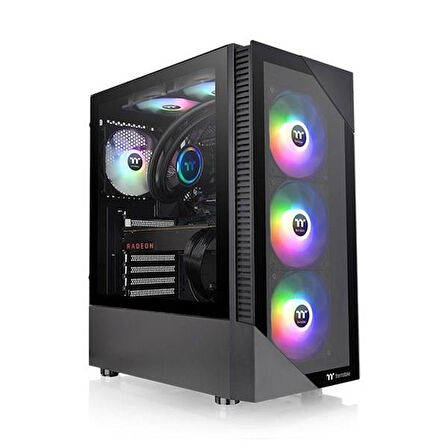 THERMALTAKE 650W 80+ CA-3X3-65M1WE-00 Gaming Mid-Tower PC Kasası