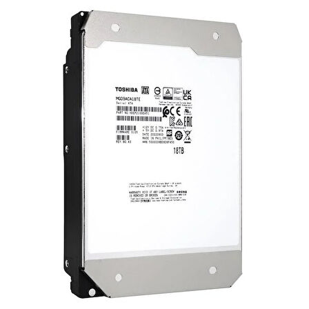 TOSHIBA 3.5" 18TB MG09 MG09ACA18TE 7200 RPM 512MB SATA-3 ENTERPRISE