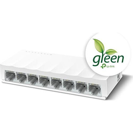 TP-LINK 8port LS1008 10/100 Yönetilemez Switch Masaüstü