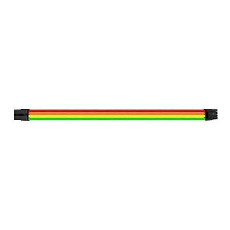 Thermaltake AC-049-CNONAN-A1 TtMod Rainbow Power Supply Sleeved Kablo Seti  (16 AWG)