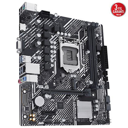 ASUS PRIME H510M-K R2.0 DDR4 HDMI PCIe 16X v4.0 1200p v2 mATX