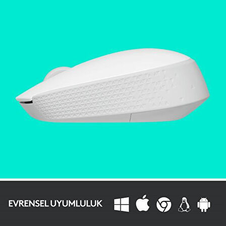 Logıtech M171 Kablosuz Mouse-Beyaz 910-006867