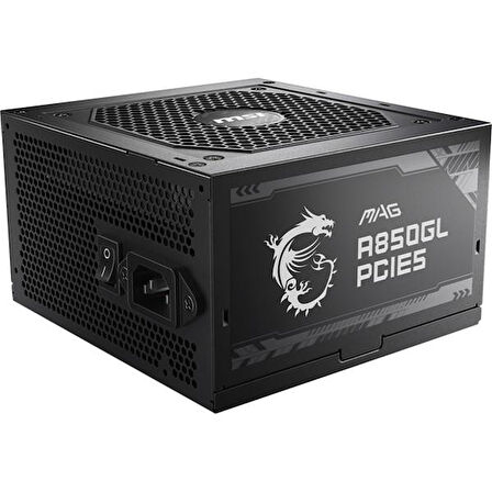 MSI 850W 80+ GOLD MAG A850GL PCIE 5.0 TAM MODÜLER POWER SUPPLY