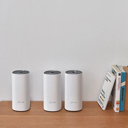 TP-LINK DECO E4-3 AC1200 Tüm Ev Mesh WiFi Router 3-lü paket