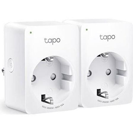 Tp-Lınk Tapo P110 Mını Wi-Fi Akıllı Priz (2-Pack)