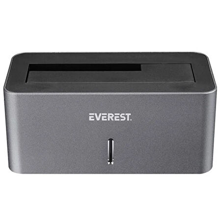 Everest HD3-530 2.5''/3.5'' USB3.0 6Gbps/UASP 4TB/6TB/8TB Docking Harddisk Kutusu