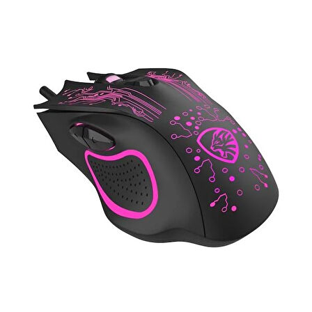 Hytech HY-X8 Eagle Siyah 320dpi Gaming Oyuncu Mouse