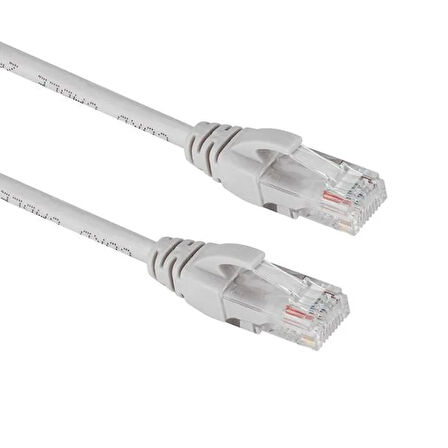 S-link SL-CAT10 RJ-45 10m Gri Cat5 Patch Kablo