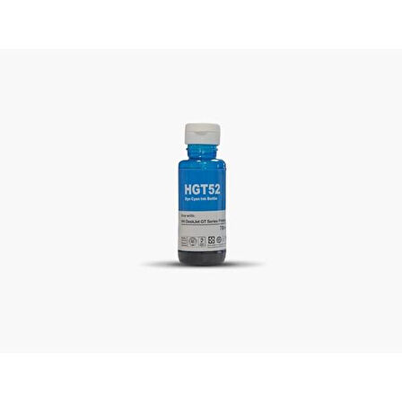 Prıntpen Hp Gt52xl (M0h54ae) Cyan Mürekkep (70Ml./Sise)