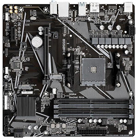 GIGABYTE B550M-K DDR4 HDMI-DP PCIE 4.0 AM4 mATX
