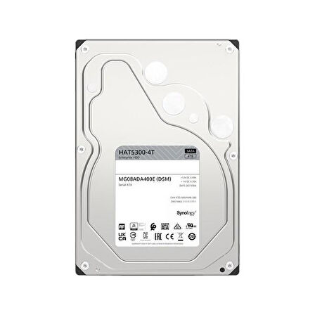 SYNOLOGY 4TB 3.5" HAT5300-4T 256MB 7200RPM SATA-3 NAS DİSKİ