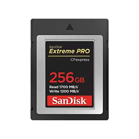 SANDISK 256GB CFEXPRESS EXTREME PRO SDCFE-256G-GN4NN COMPACT FLASH HAFIZA KARTI