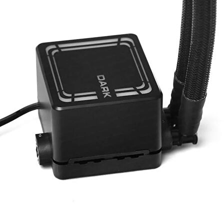 DARK 240MM AQUA FORCE W246 DKCCW246 RGB AM5-1700P SIVI SOĞUTMALI İŞLEMCİ FANI