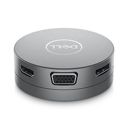 DELL DA310, 470-AEUP, 7si 1 Arada, Type-C TO VGA, HDMI, DP, 2xUSB 3.2, USB-C (Type-C), Gigabit Lan (RJ45) Çevirici Adaptör
