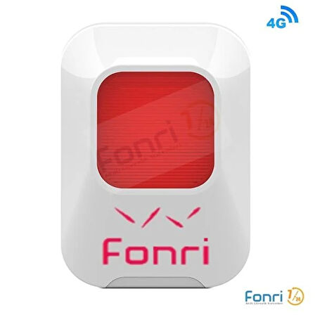 Fonri 4G Dısh4 Wıfı Kablosuz İç Ortam Siren