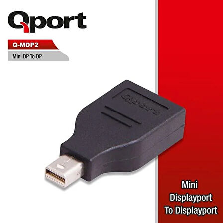 Qport Q-Mdp2 Dısplay To Mını Dısplay Port Çevirici